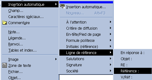 insertion